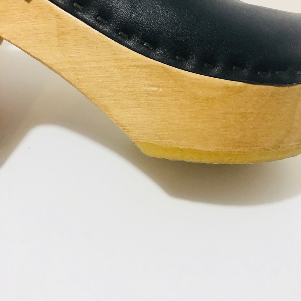 No. 6 Leather Strap Clogs - Picture 8 of 8
